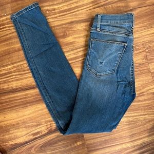 Hudson super soft mid rise skinny jeans